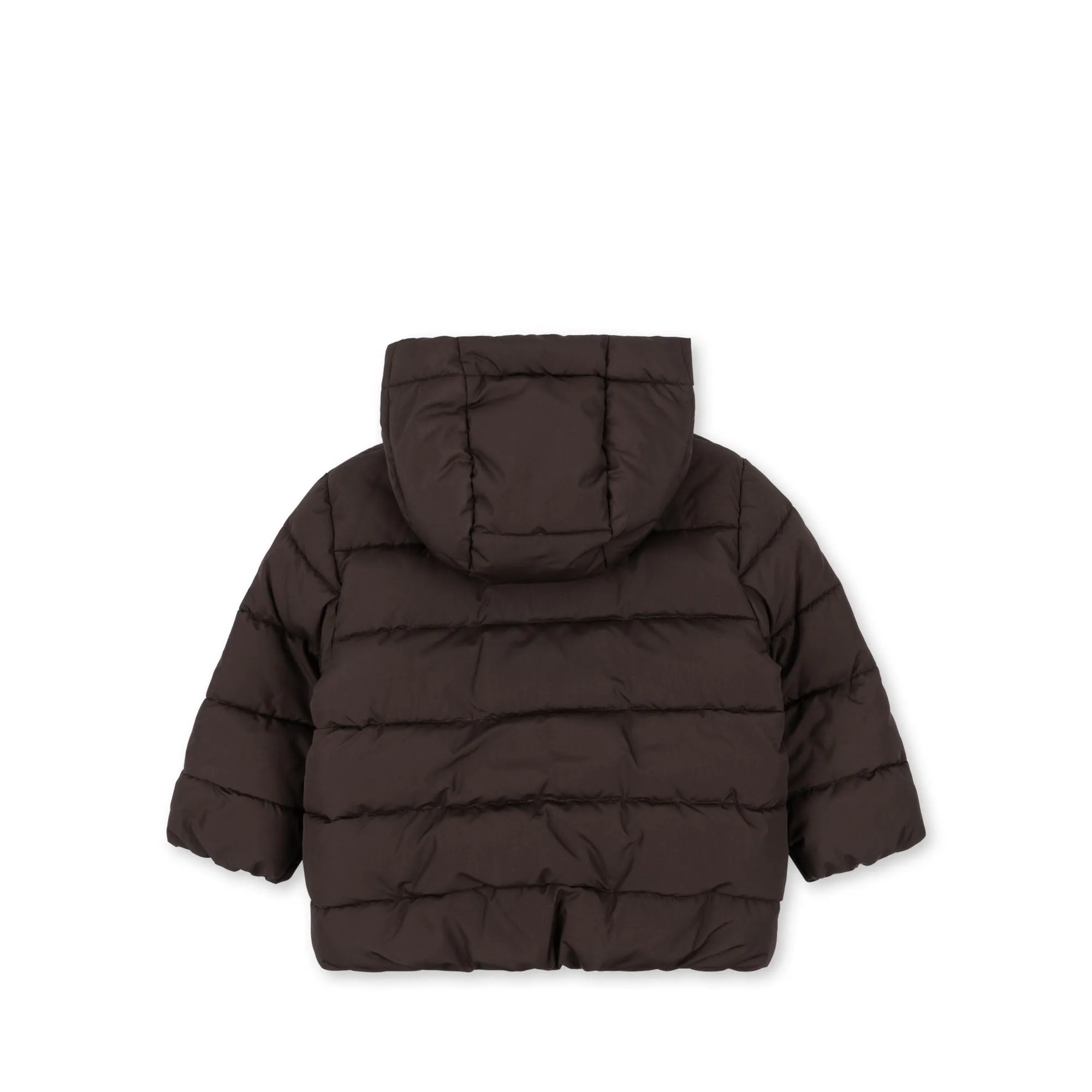 Alpi Thermo Lined Hooded Padded Puffer Jacket (Chocolate Brown)