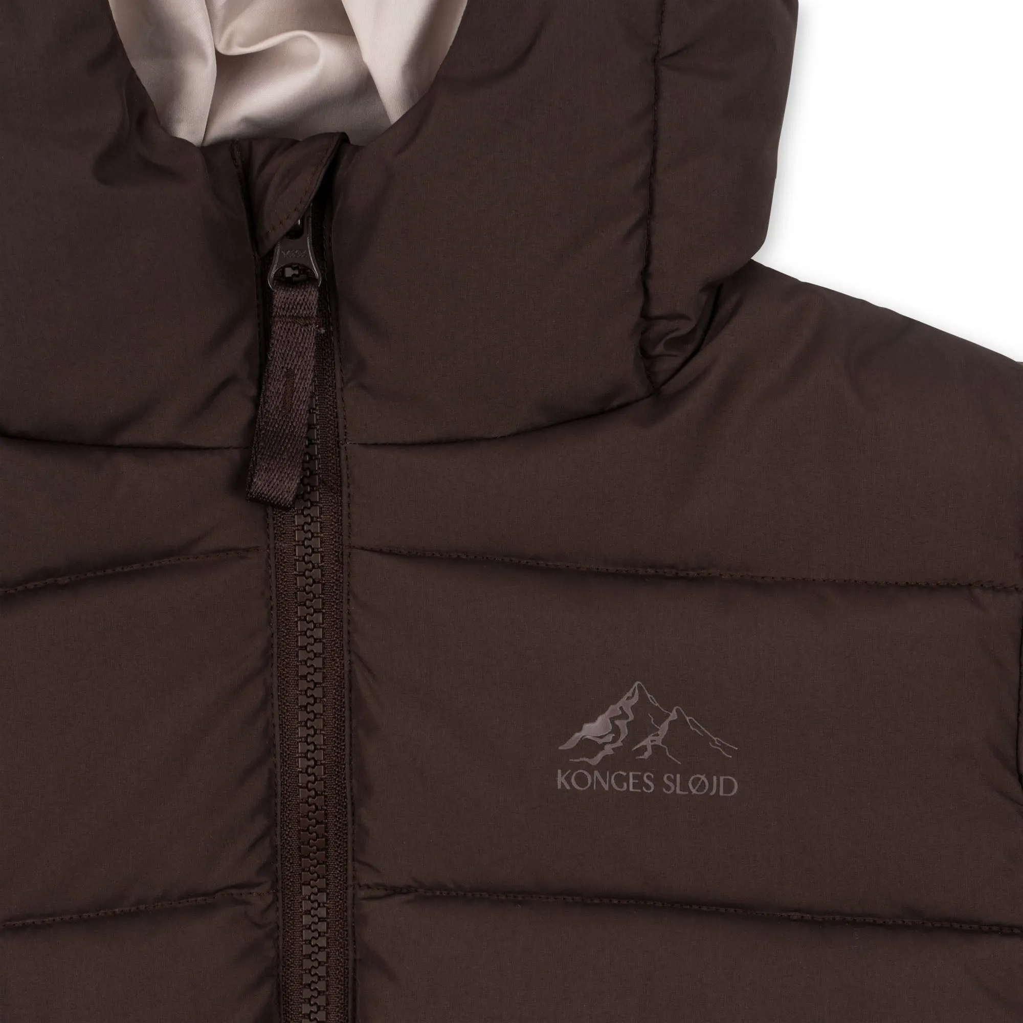 Alpi Thermo Lined Hooded Padded Puffer Jacket (Chocolate Brown)