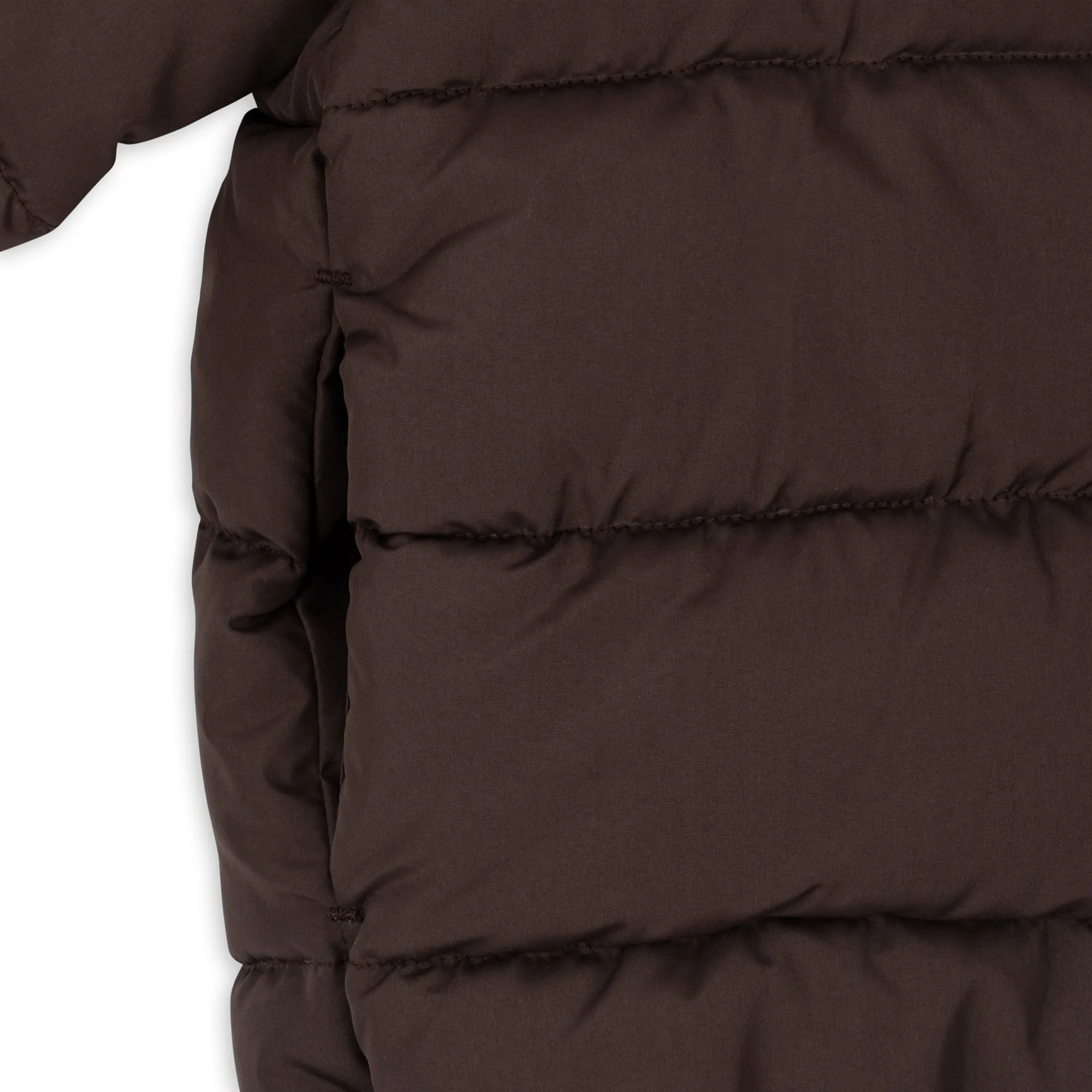 Alpi Thermo Lined Hooded Padded Puffer Jacket (Chocolate Brown)