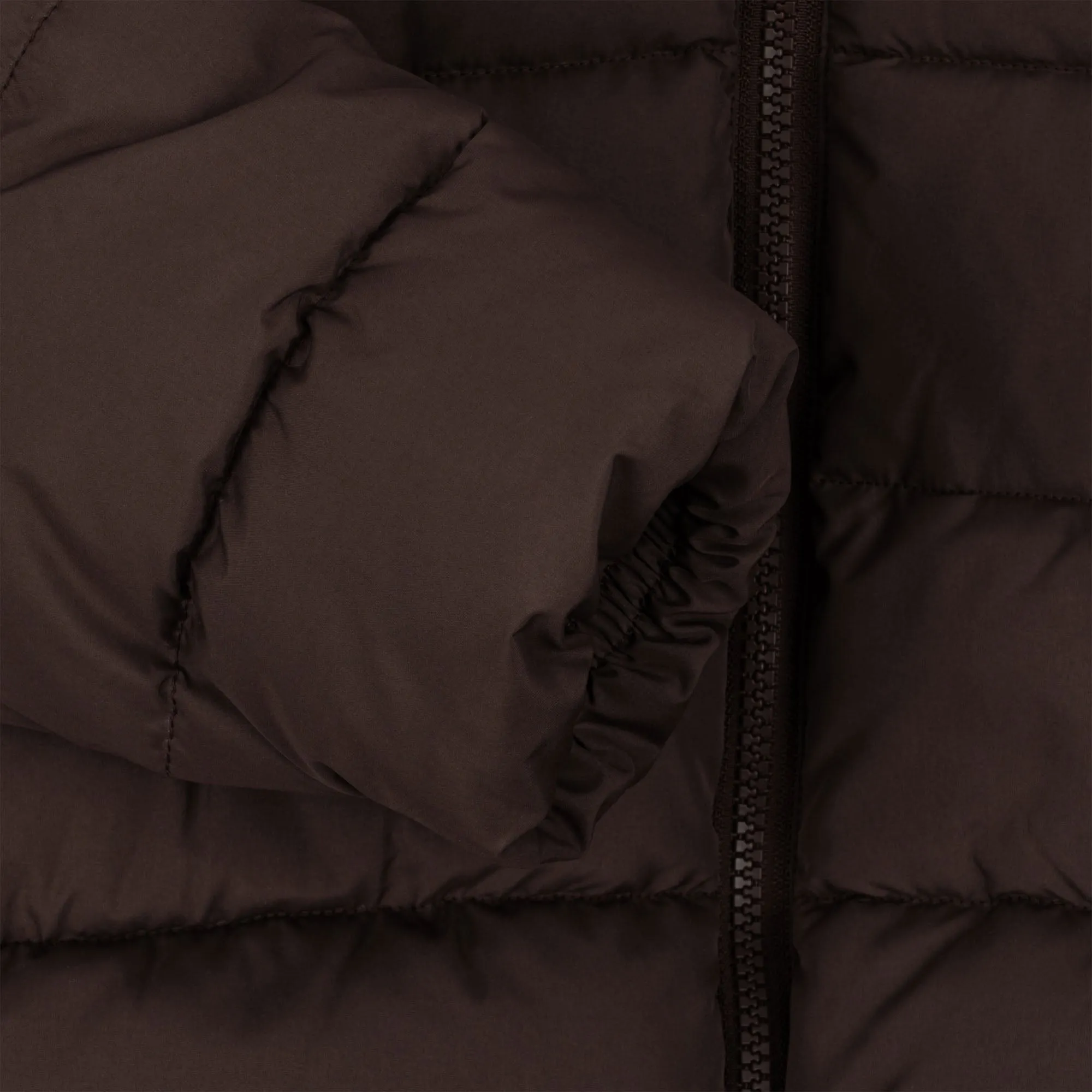 Alpi Thermo Lined Hooded Padded Puffer Jacket (Chocolate Brown)