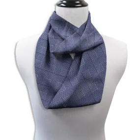 Blockley Navy - Infinity Scarves