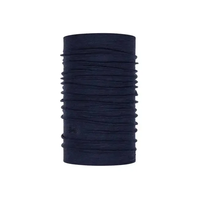 Buff Merino Midweight Melange Night Blue