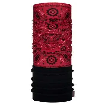 Buff Polar Multifunctional Neckwear Cashmere Red