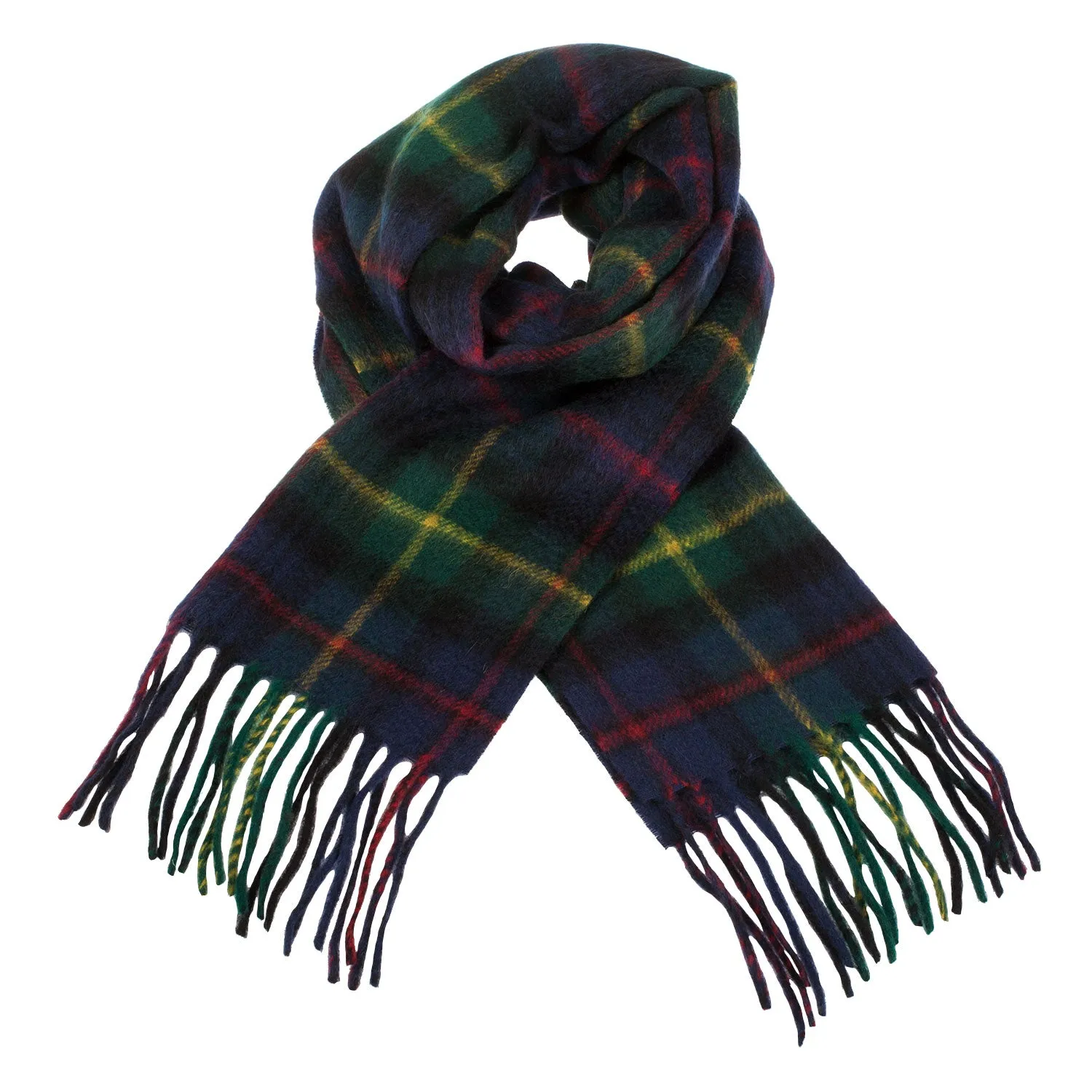 Cashmere Scottish Tartan Clan Scarf  Farquharson