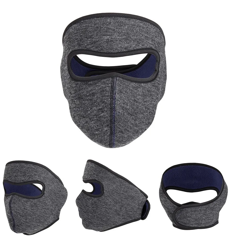 Fleece Sports Windproof Face Mask With an Adjustable Fastener - SF0730