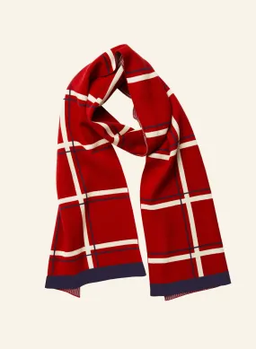 Knitted Scarf - Red Tuck Shop