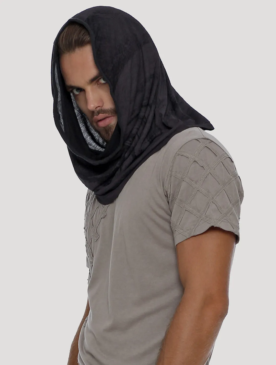 Marble Hooded Neck warmer