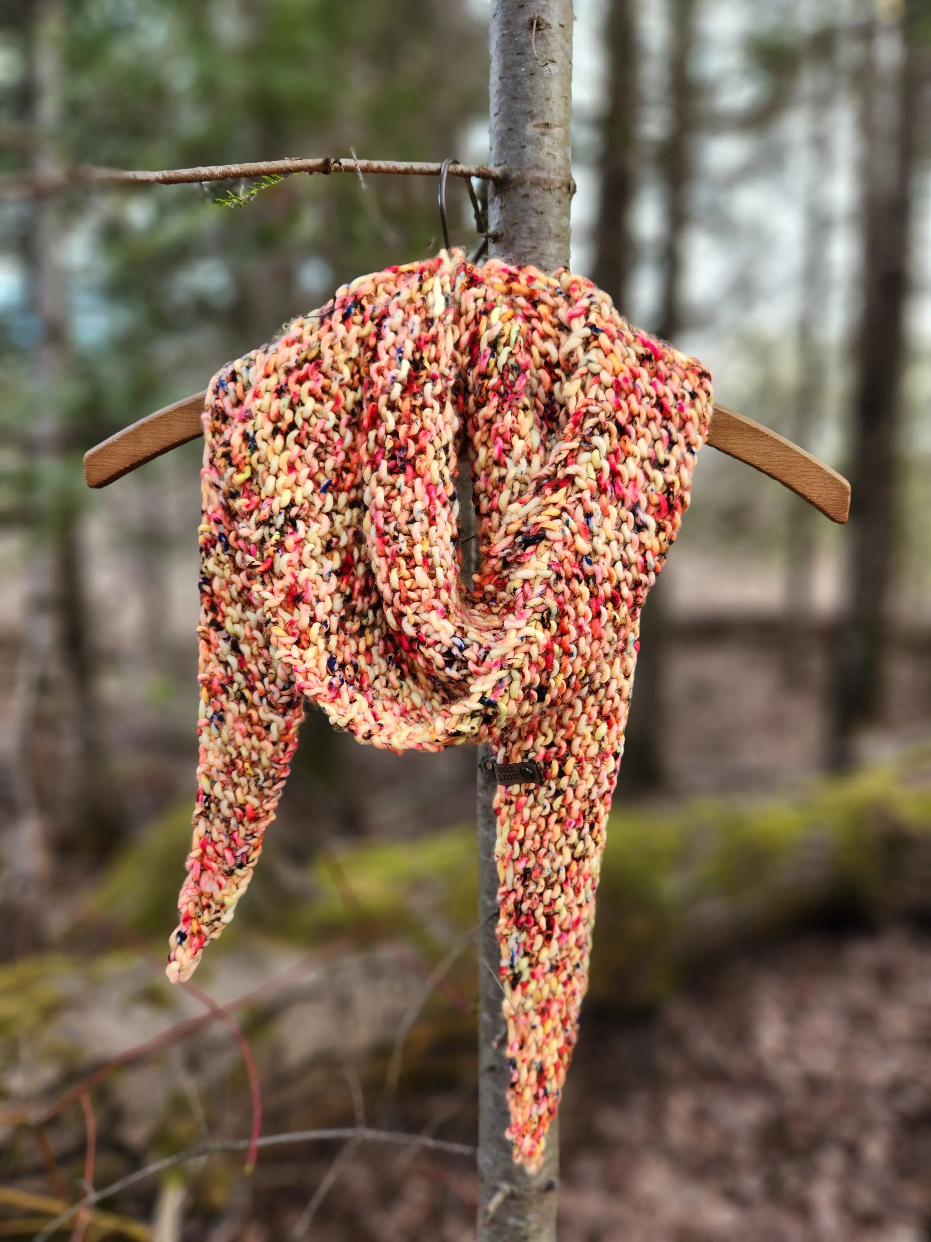 Merino Wool Sugarloaf Shawl