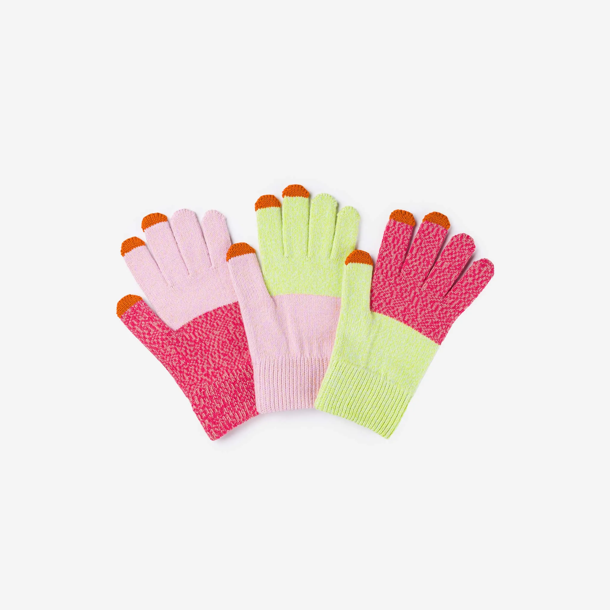 Pair and Spare Knit Touchscreen Gloves