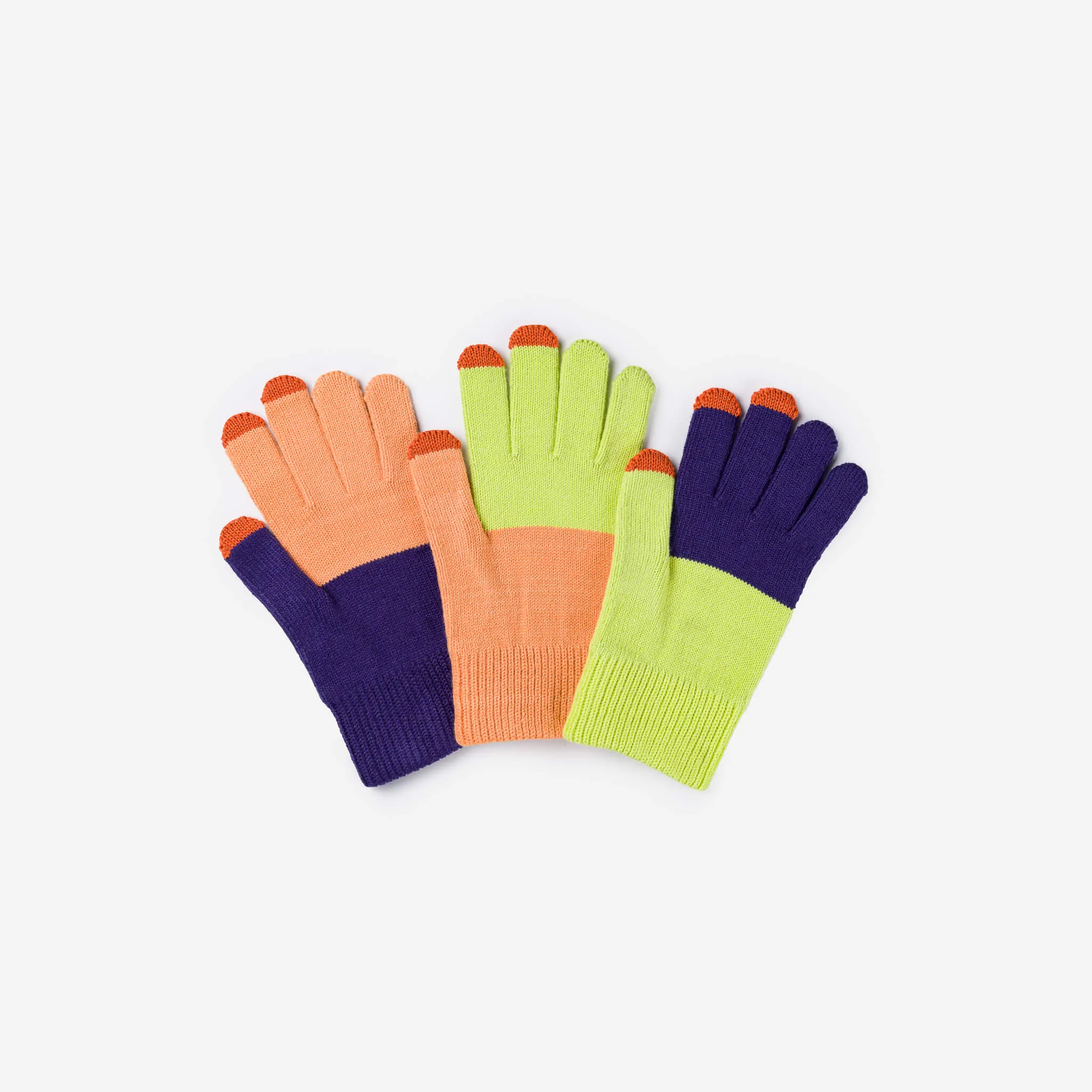 Pair and Spare Knit Touchscreen Gloves