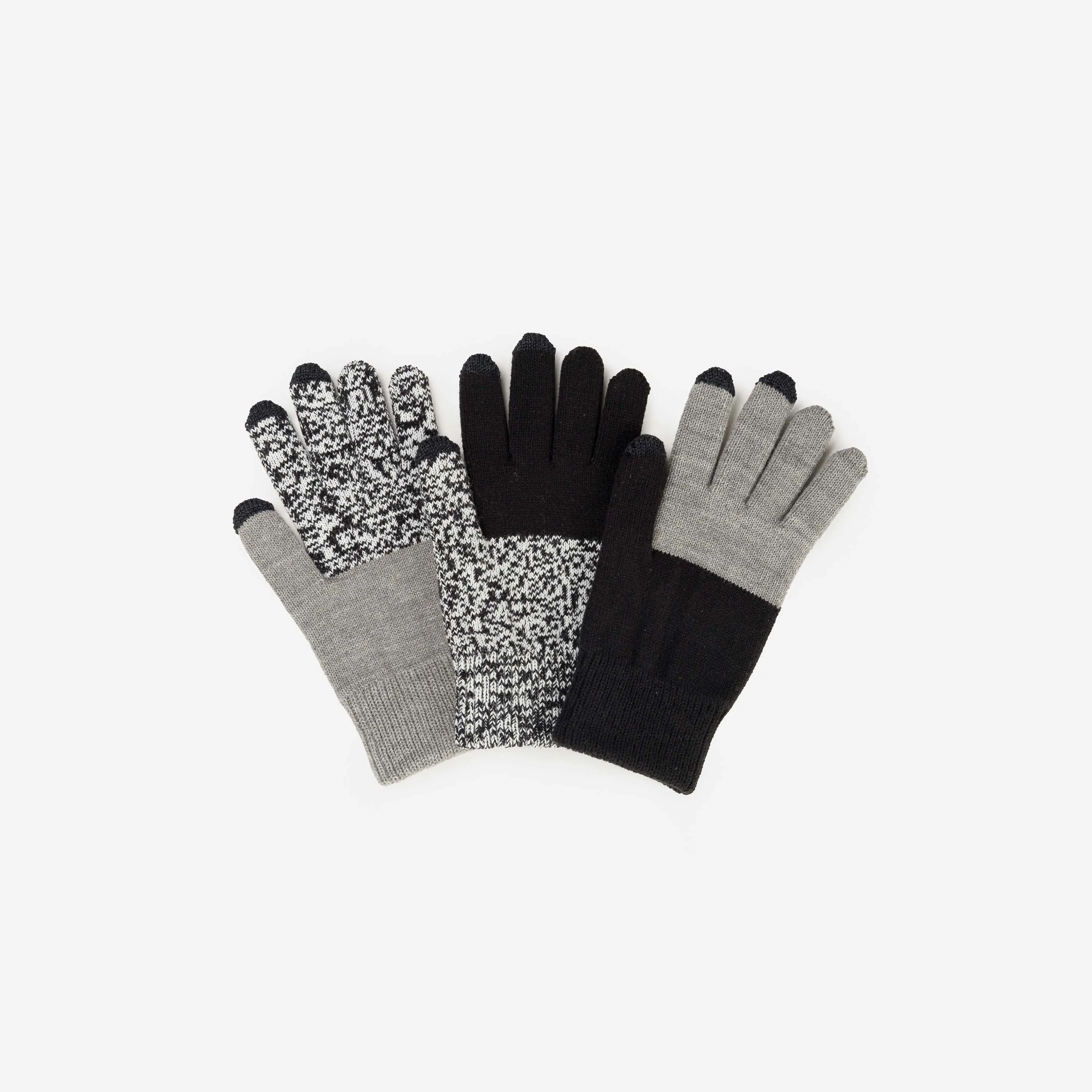 Pair and Spare Knit Touchscreen Gloves