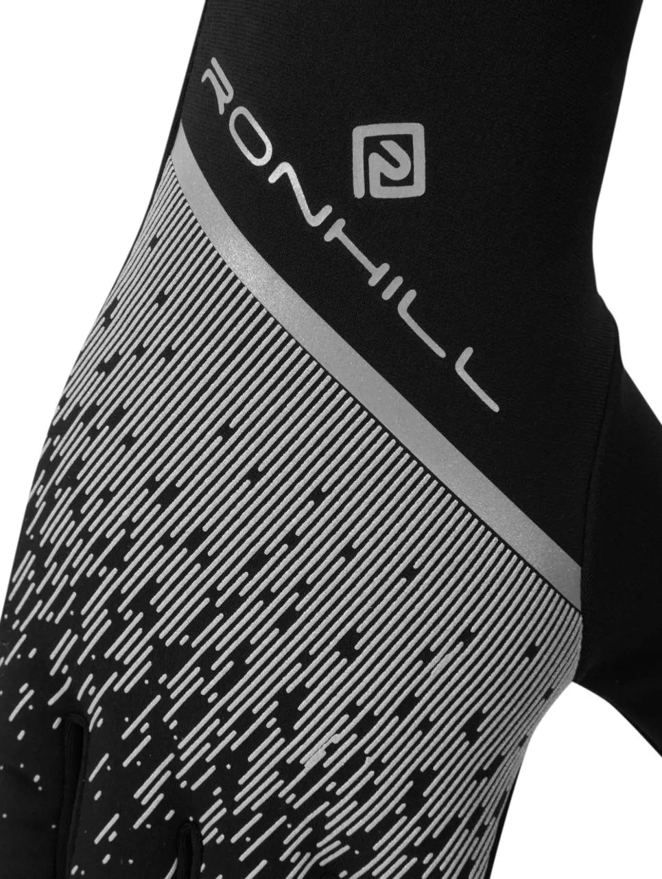 Ronhill Reflect Glove - Black/Reflect