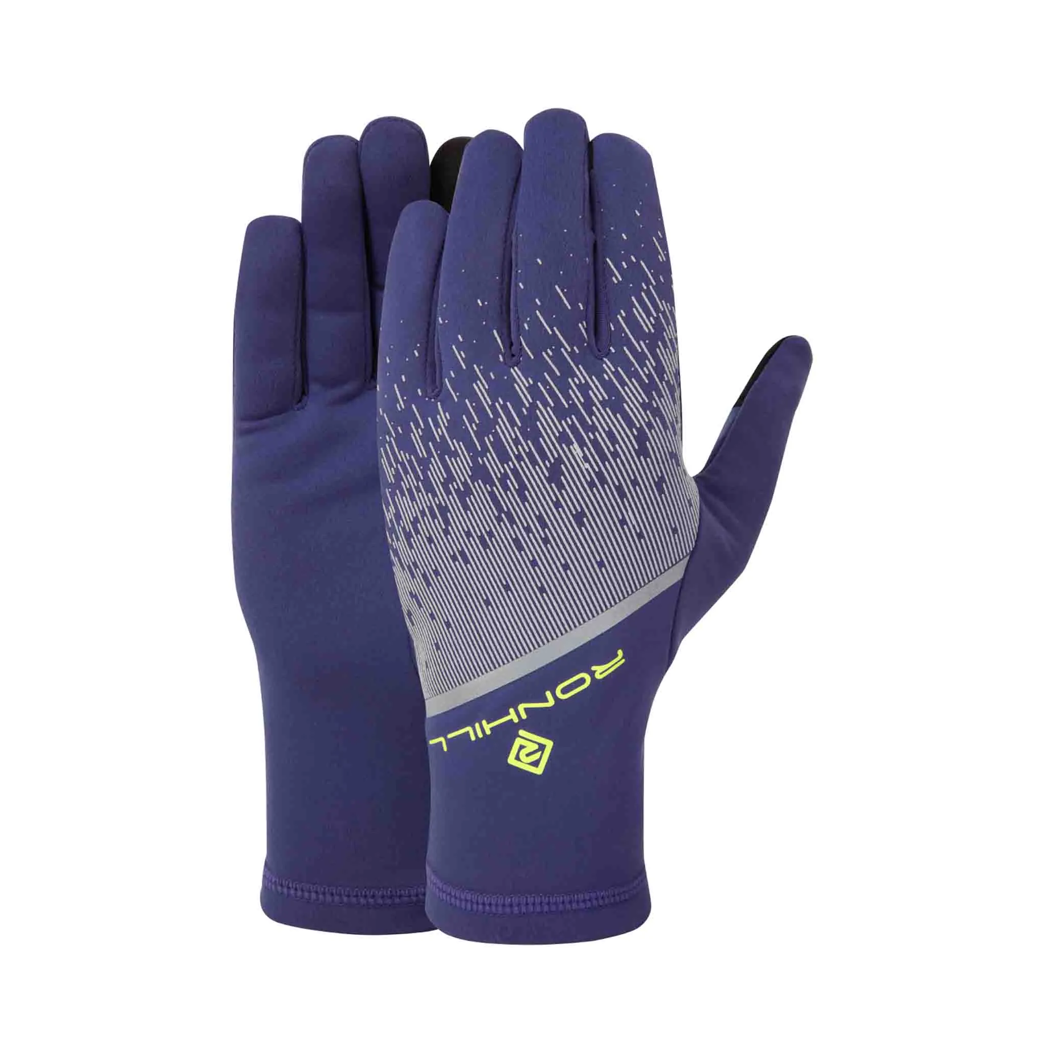 Ronhill | Unisex Reflect Glove - Deep Ocean/Reflect