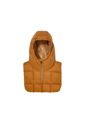 SNOWSHORT Tobacco - Hooded Neckwarmer