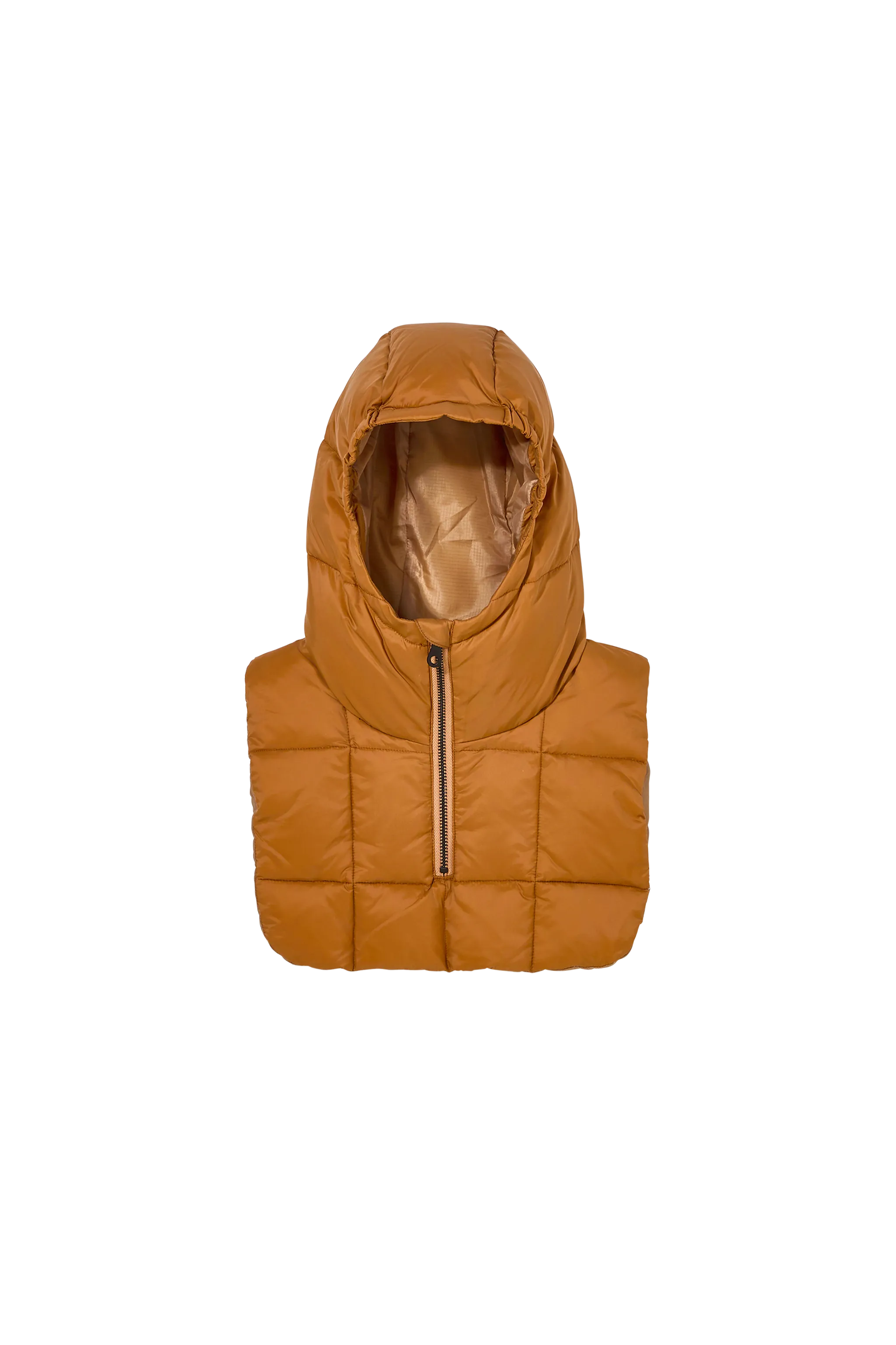 SNOWSHORT Tobacco - Hooded Neckwarmer