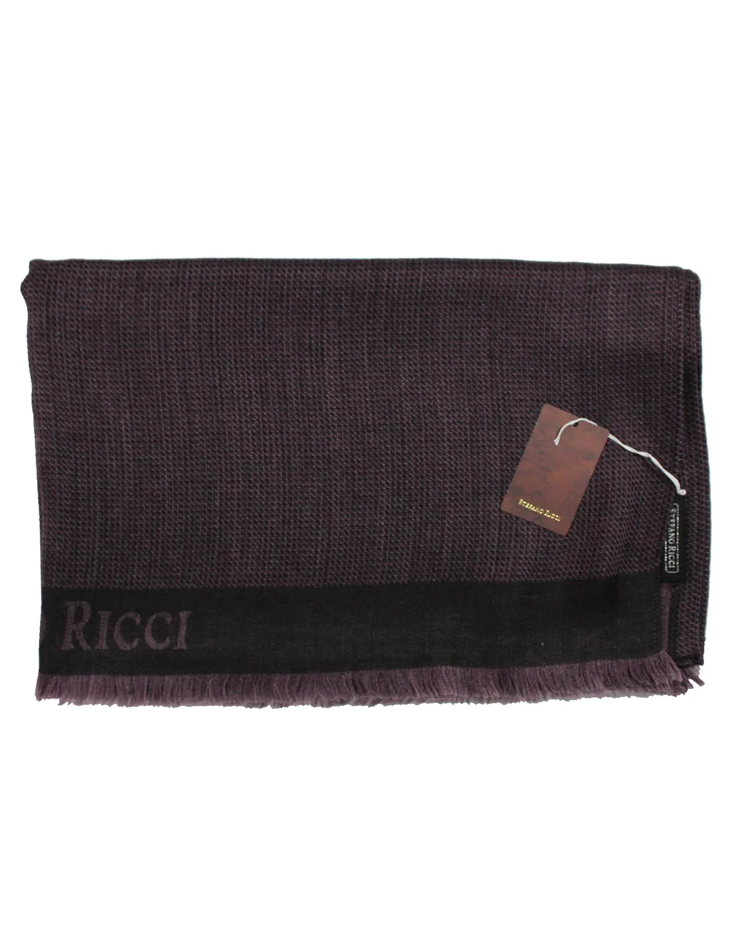 Stefano Ricci Scarf Dusk Purple - Luxury Cashmere Silk Men Shawl SALE