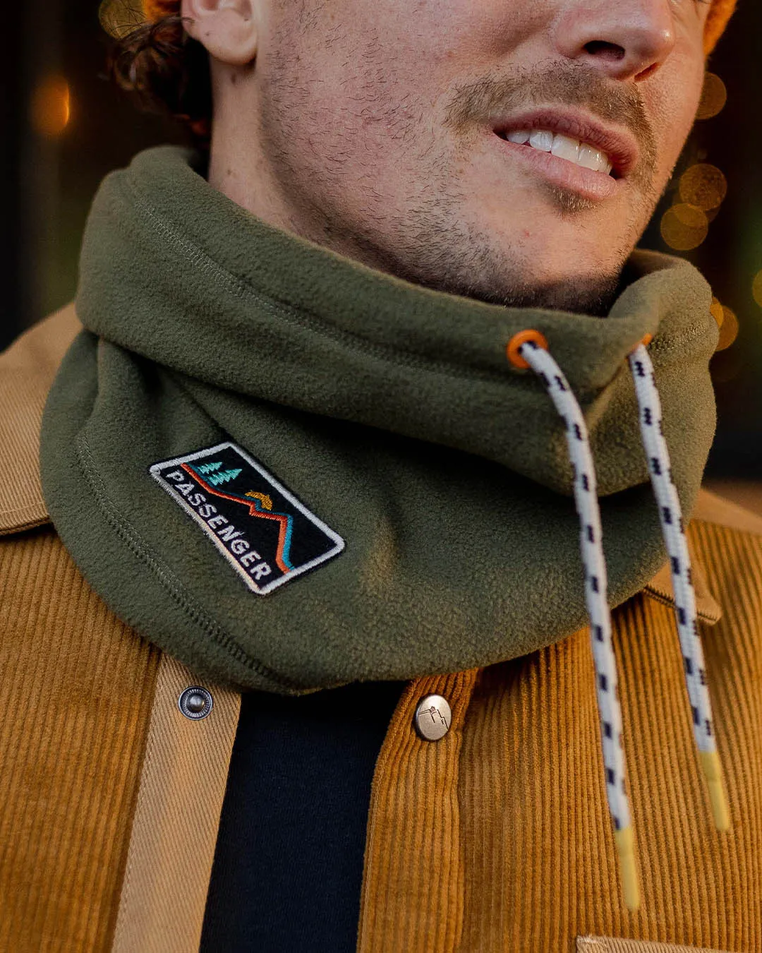 Tor Polar Fleece Snood - Khaki