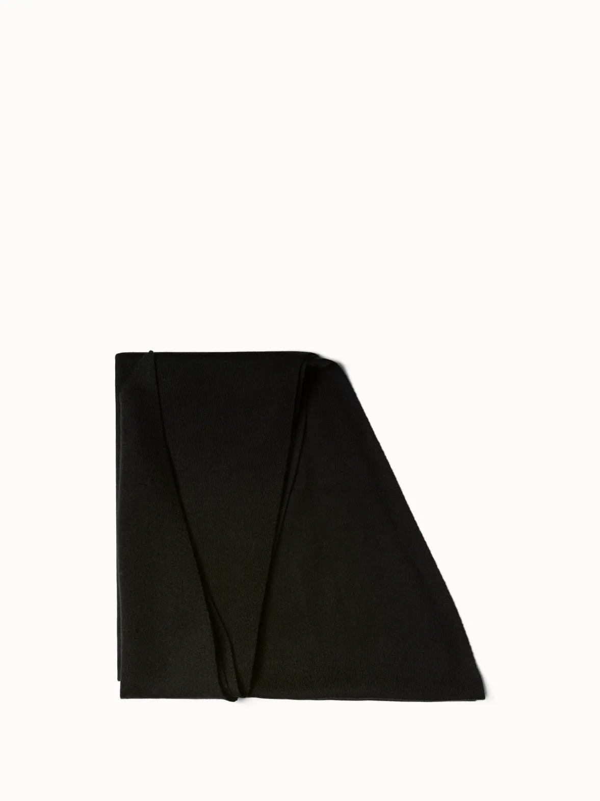 Trapezoid Shaped Scarf from Cashmere Silk